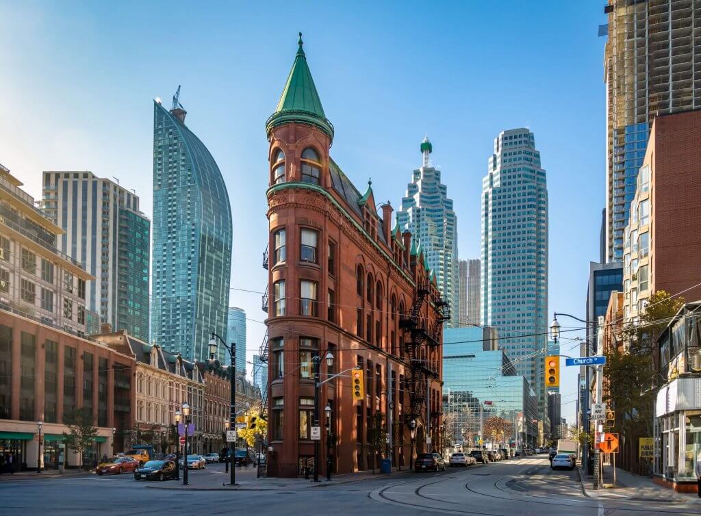 Contact us Toronto Flatiron Building